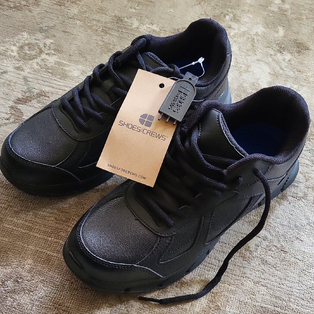 Shoes For Crews Black Athletic Footwear